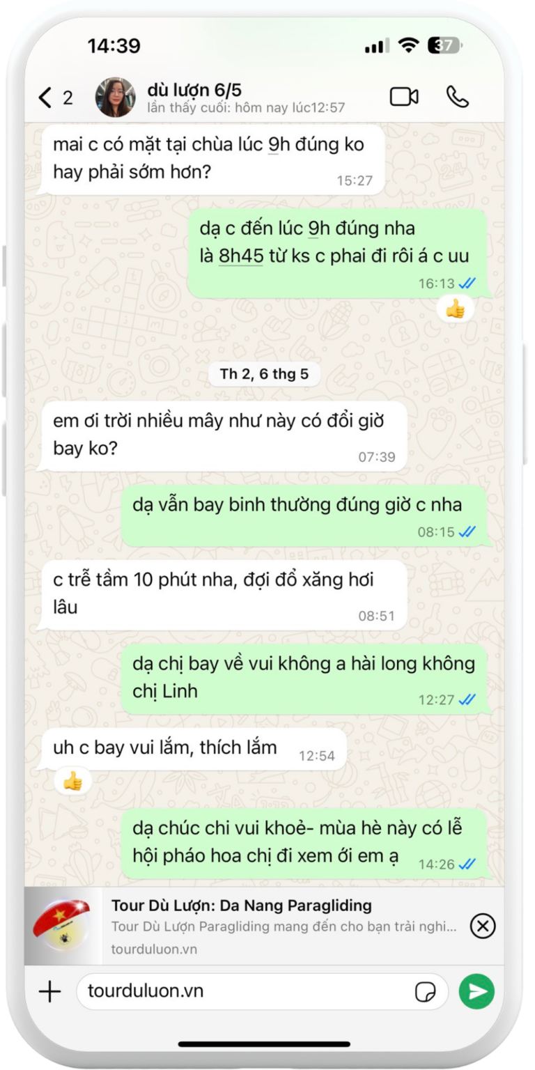 Cảm nhận từ khách hàng