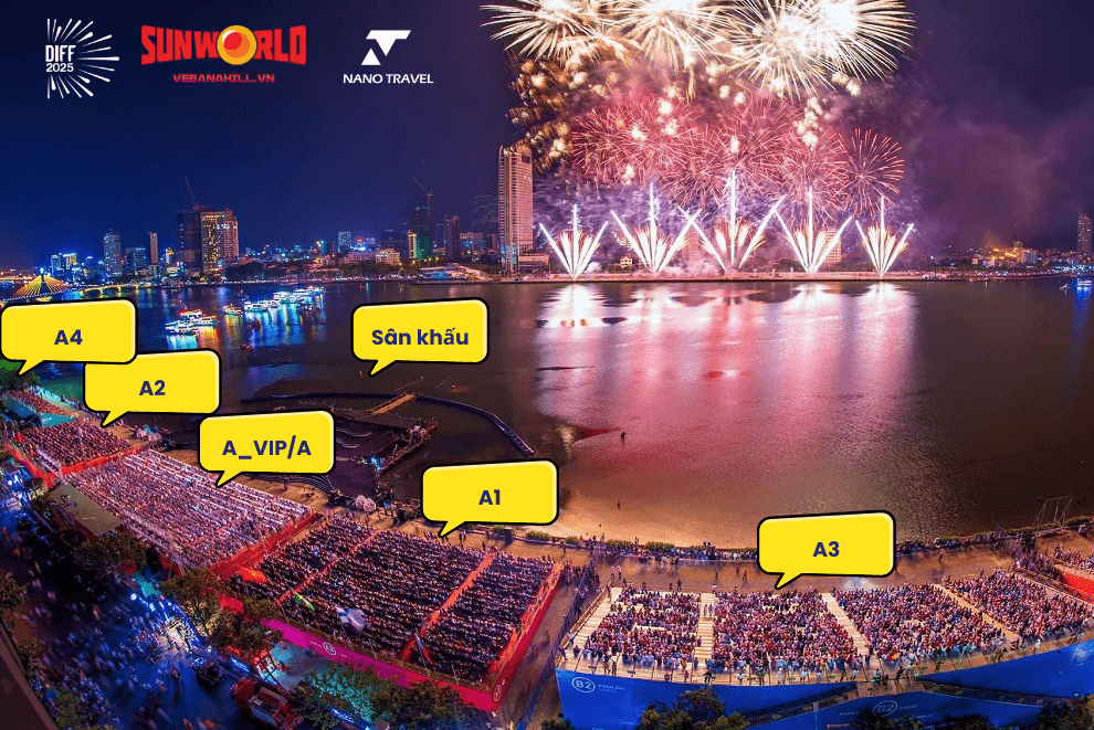 DIFF 2025 Grandstand Diagram - TourDuLuon.vn